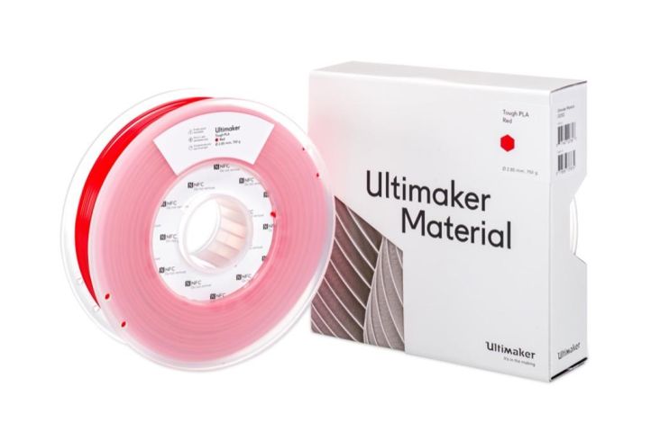 UltiMaker TOUGH PLA - M0777 RED 750 - 212674 BOX 202302