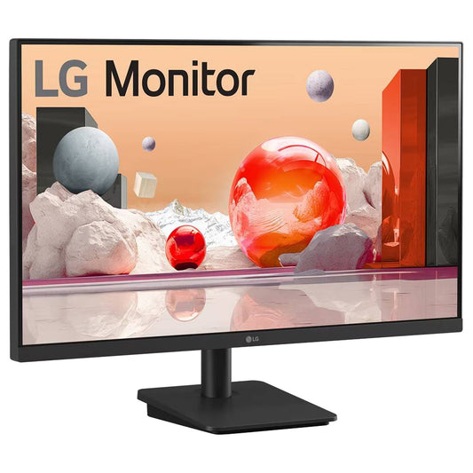 LG 27MS500-B 27" FHD IPS Monitor, 100hz, HDMI, D-Sub, Tilt, Slim Bezel, VESA  27MS500-B