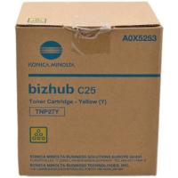 Konica Minolta KONICA MINOLTA BIZHUB C25 TNP27 YELLOW TONER - 6K A0X5-293
