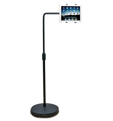 Aidata US-5007W Universal iPad Tablet Arm Floor Stand with Small Bracket