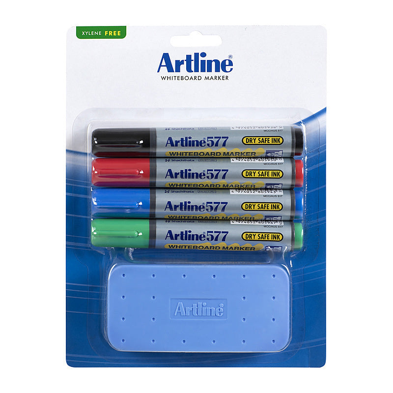 Artline 577 Whiteboard Marker Starter Kit - 157781