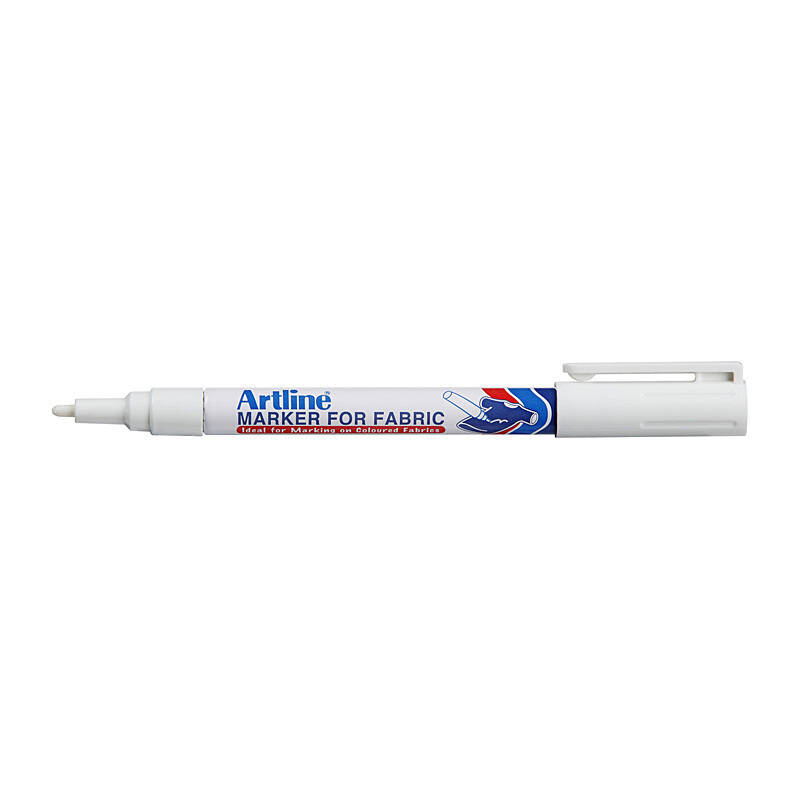 Artline 750 Laundry Marker 1.2mm Bullet White - 175033