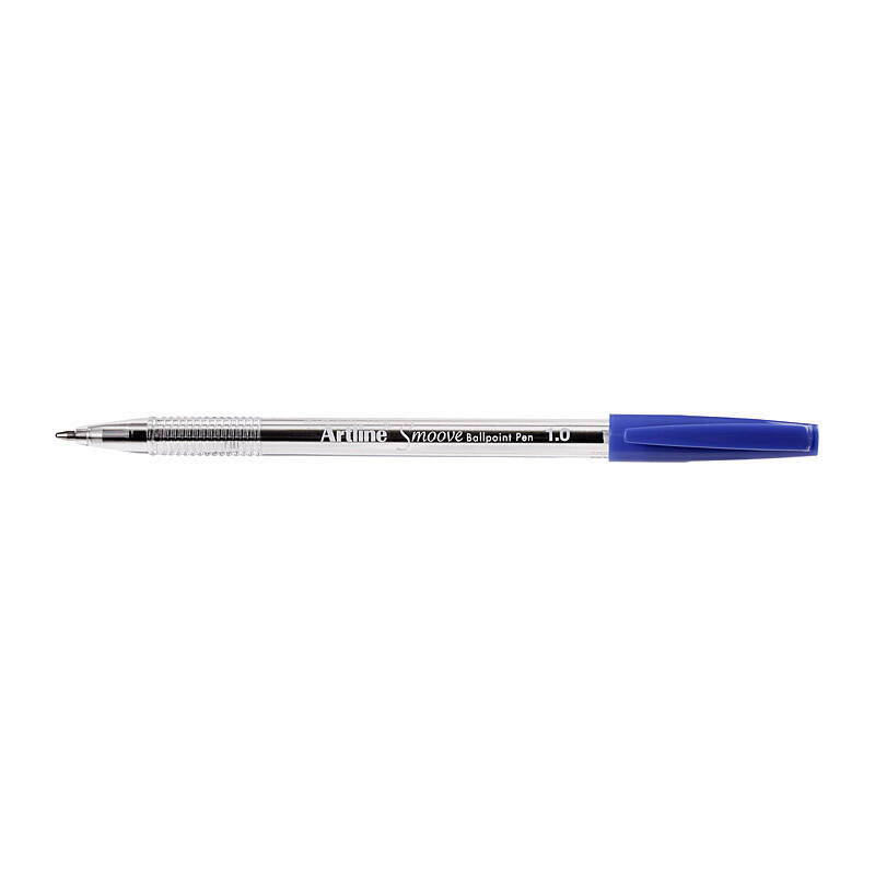 Artline Smoove Ballpoint Pen Medium Blue Box of 12 - 182103