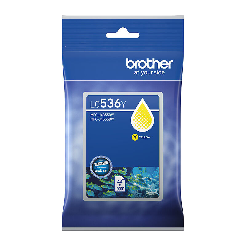 Brother LC-536Y Yellow Ink - LC-536Y