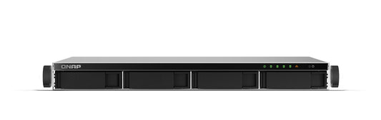 QNAP TS-464U-8G 4 Bay NAS Intel quad-core rackmount NAS with dual-port 2.5GbE and PCIe expandability for high-speed transmission 3YR WTY TS-464U-8G