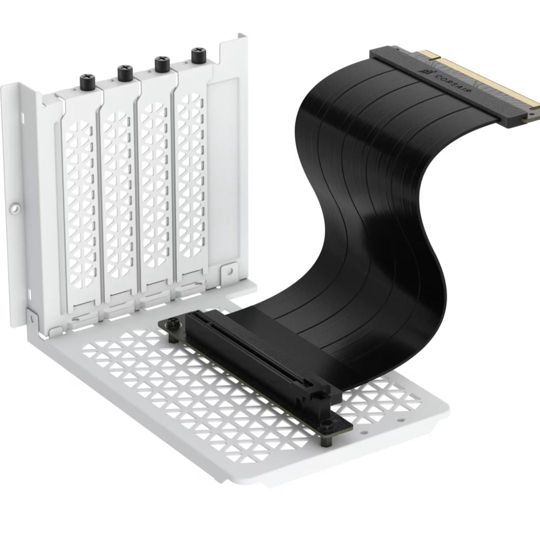 Corsair 6500 Series Vertical GPU Mount Kit - WHITE *Compatible with CORSAIR 6500 Series cases only(LS) CC-8900718