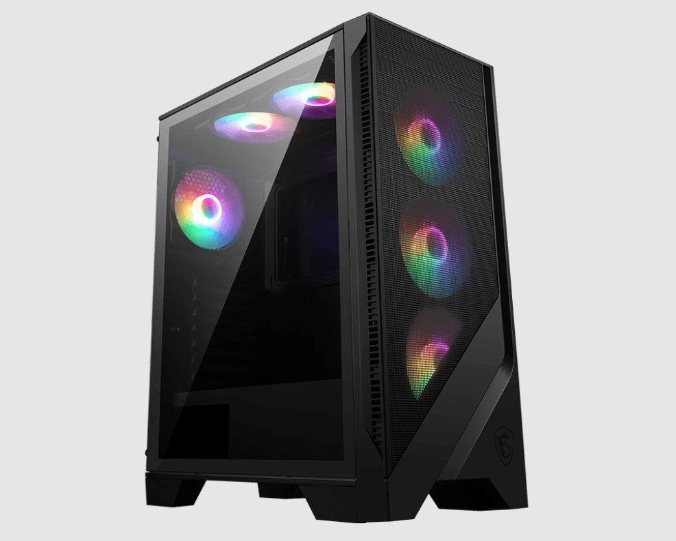 MSI MAG FORGE 120A AIRFLOW ATX Case, 2x USB 3.2, 1x Mic-in / Audio-out, 1x LED, 3x 2.5', 2x 2.5'/3.5', ATX / Micro-ATX / Mini-ITX MAG FORGE 120A AIRFLOW
