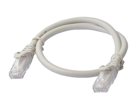 8Ware CAT6 Cable 0.5m - Grey Premium RJ45 Ethernet Network LAN UTP Patch Cord 26AWG CU Jacket 8W-PL6-0.5GRY