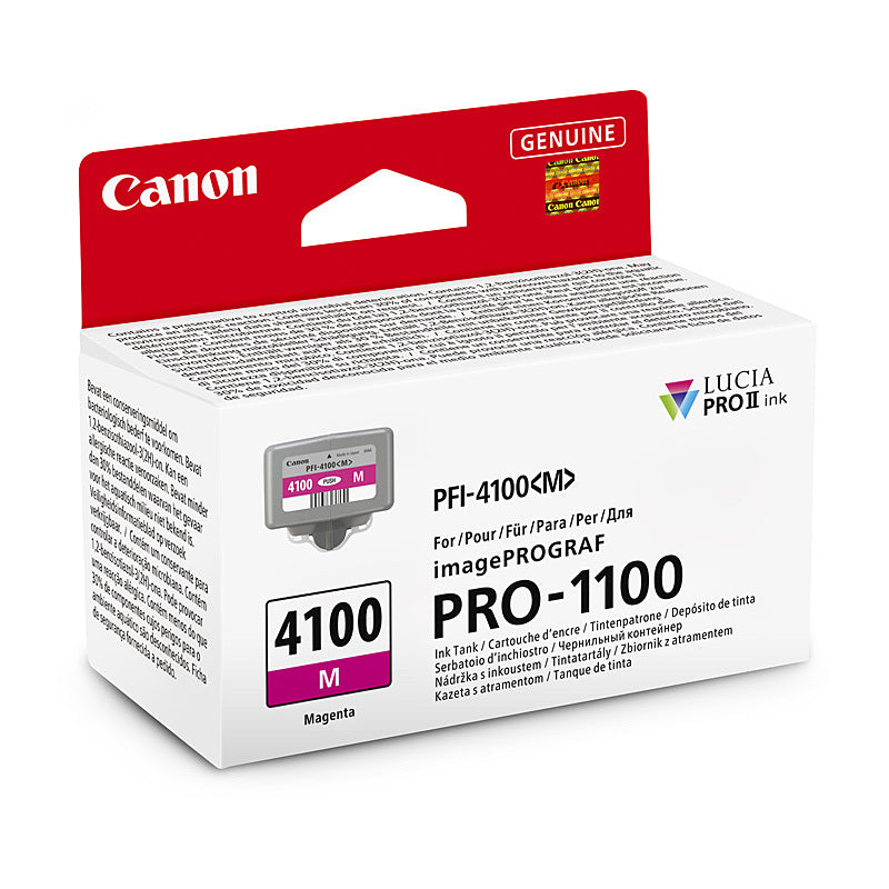 Canon PFI4100 Magenta Ink Cartridge 80ml - PFI-4100 M