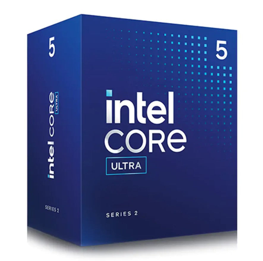 Intel Core Ultra 5 Processor 225 LGA1851 (20M Cache, Up to 4.90 GHz)(15th Gen) Fan included BX80768225