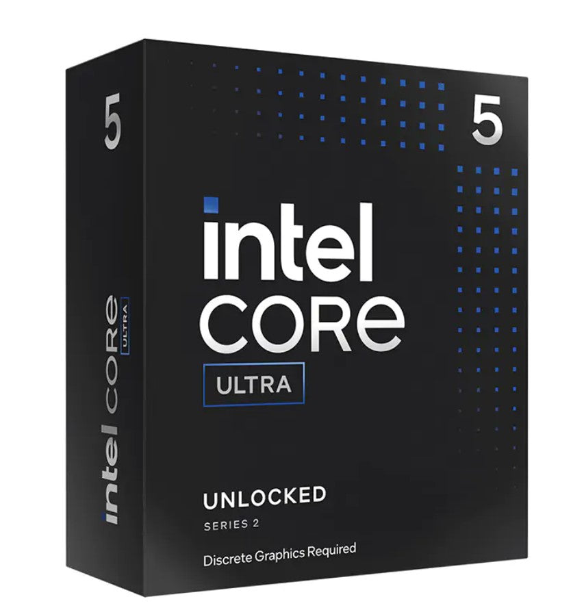 Intel Core Ultra 5 Processor 245KF LGA1851 (24M Cache, Up to 5.20 GHz)(15th Gen) Please note: No CPU Cooler Included BX80768245KF