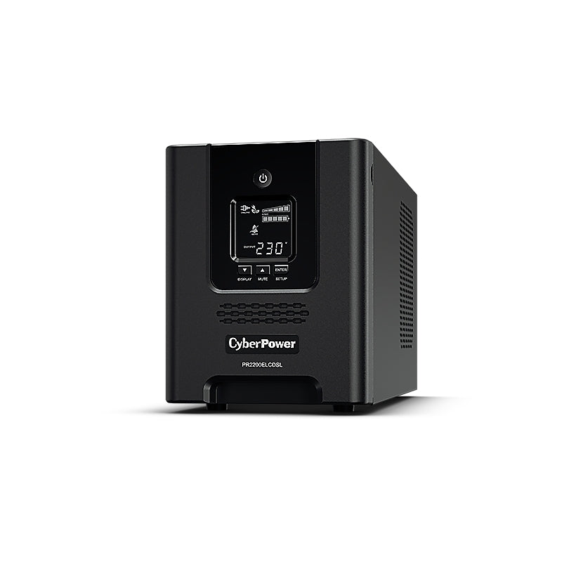 CyberPower PRO Tower - Smart App UPS System - 2200VA - PR2200ELCDSL