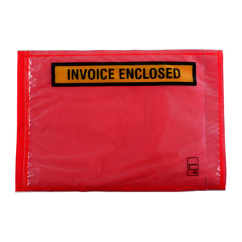 Cmbld Packaging Envelope Invc Enclose Red 165X115 Box of 1000 - OL300IE
