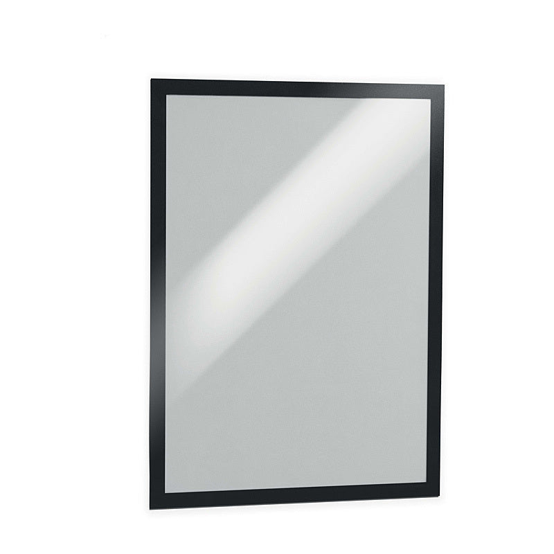 Durable Duraframe Self-Adh Sign Holder A3 Black Pk2 - 487301
