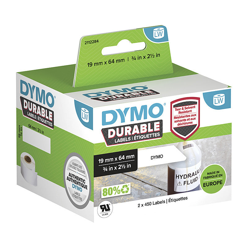 Dymo LabelWriter Durable MP Label 19x64mm NP 19mm X 64mm - 2112284