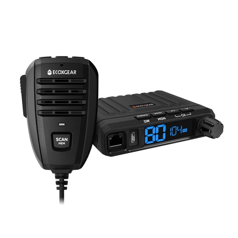EXG1000 5-Watt Compact Fixed Mount UHF Radio with USB-C Port - EXG1000