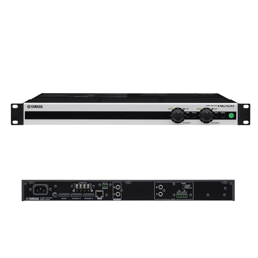 Yamaha PA2120 Power Amplifier, 1 x 200W or 2 x 120W PA2120