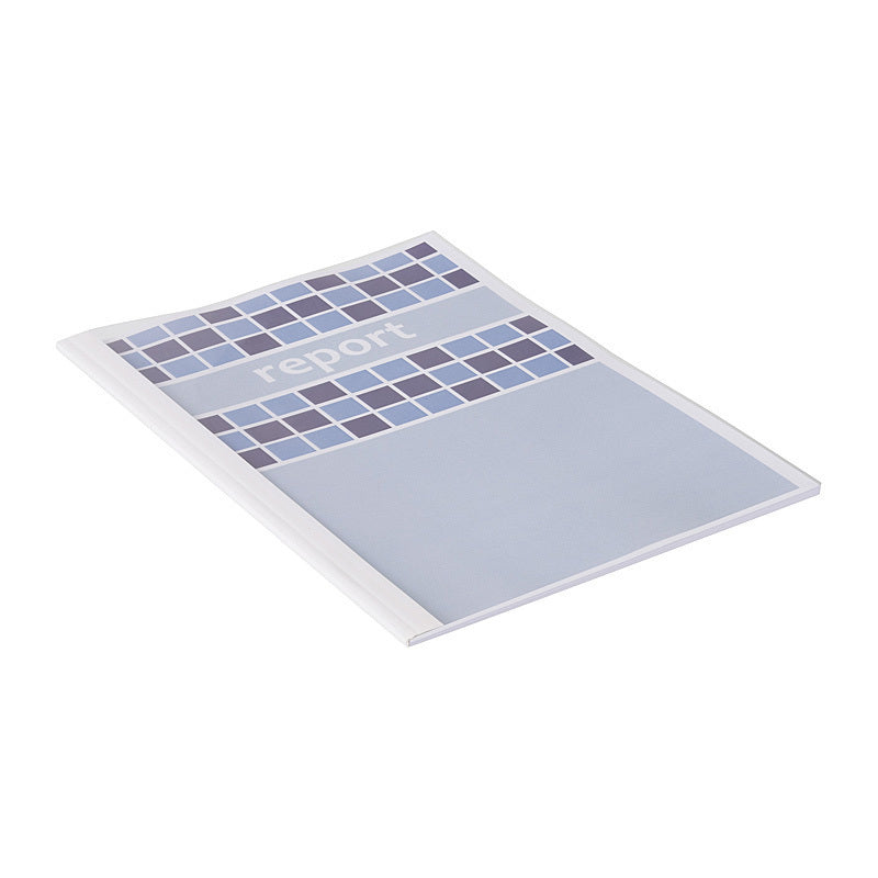 GBC Binding Cover Thermal 6.0mm White Pk100 - BCT60W100