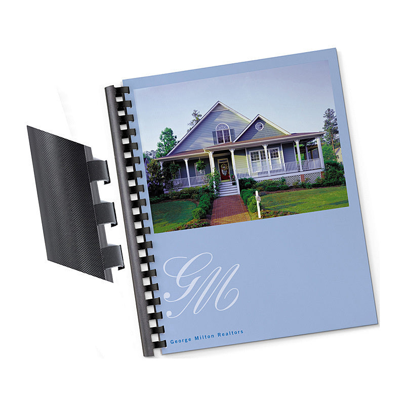 GBC Binding Comb 10mm Black Pk100 - BEP10BK100