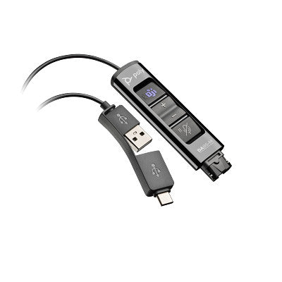HP POLY DA85-M USB TO QD BLACK AD APTER TAA 786C8AA