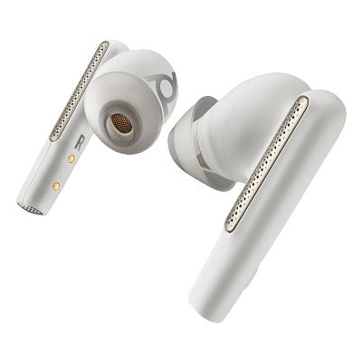HP POLY VOYAGER FREE 60 UC M WHIT E SAND EARBUDS BT700 USB-A AD APTER BASIC CHARGE CASE 7Y8L5AA