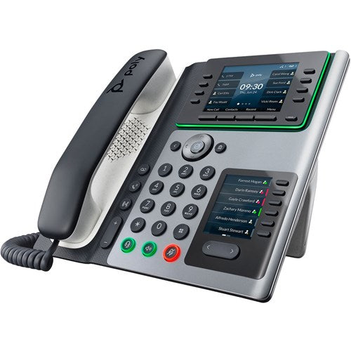 HP POLY EDGE E400 IP PHONE AND PO E-ENABLED 82M93AA