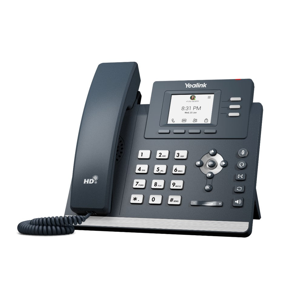 Yealink MP52 E2 Teams IP Phone, Android 13, Entry-level, Teams and Skype Compatible, 2.4-inch NON-touchscreen, HD Audio, Teams button, Supports Office MP52-TEAMS-E2