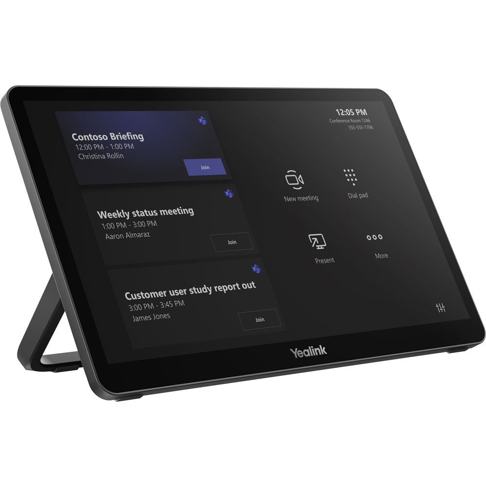 Yealink MTouch Plus MB 11.6-Inch 1080P Touch Panel, smart, ergonomic, versatile, design for modern meeting, built-in sensors, Mtouch-Plus-MB
