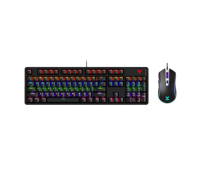 RAPOO V150S Backlit Mechanical Gaming Keyboard & Optical Gaming Mouse V150S