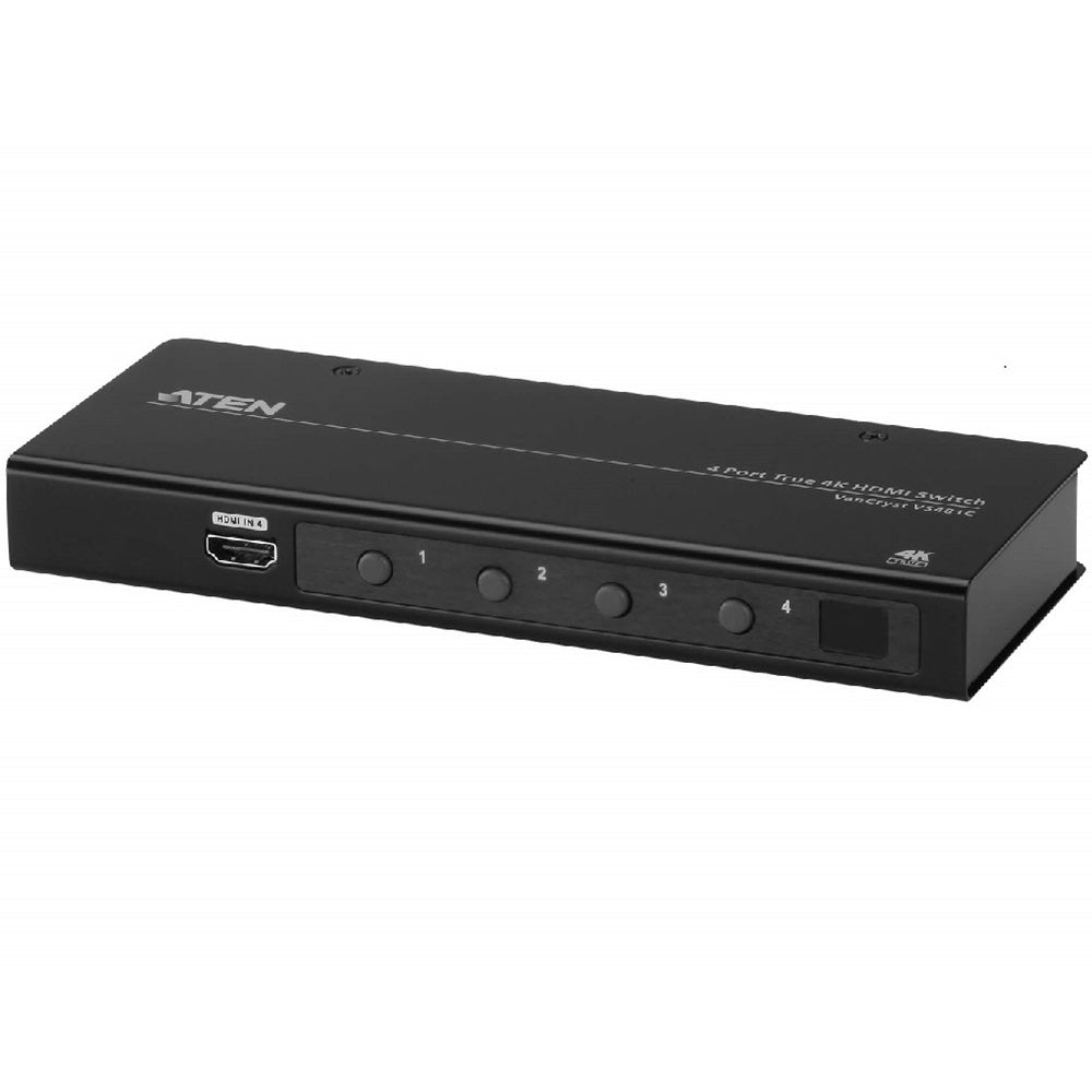 Aten 4-Port True 4K HDMI Switch VS481C-AT-U