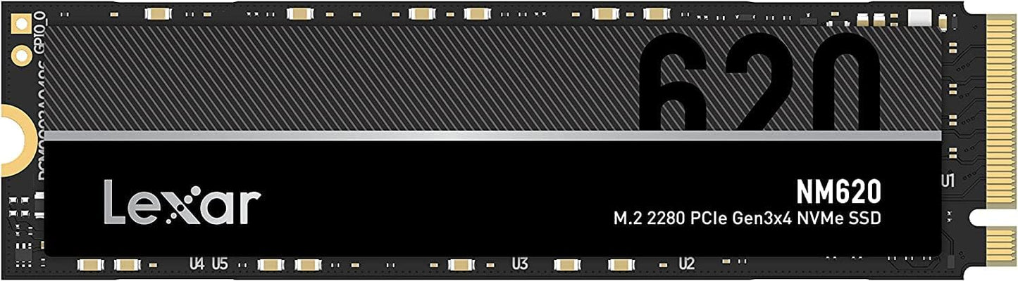 Lexar LNM620X512G-RNNNG Internal SSD 512GB M.2 2280 PCIe Gen3x4, read up to 3500MB/s, write up to 2400MB/s LNM620X512G-RNNNG