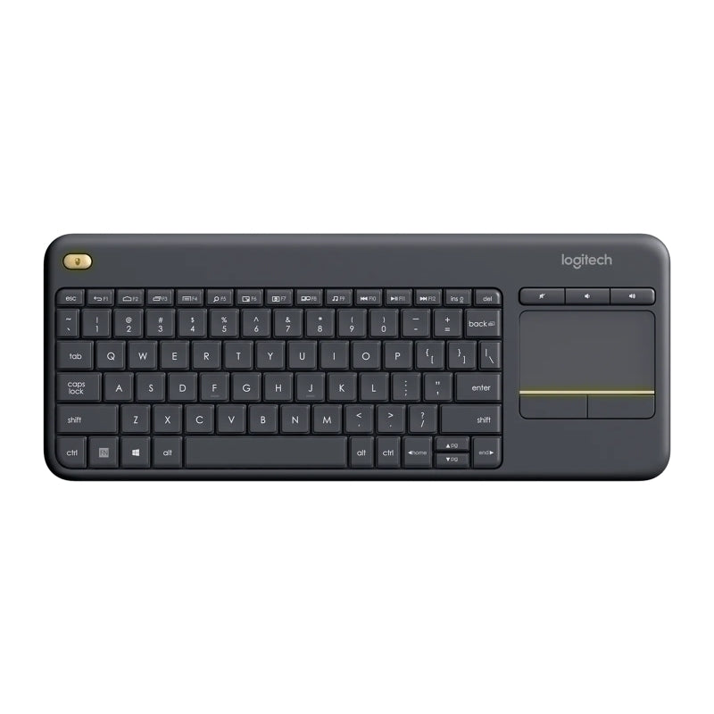 Logitech K400 Plus Wireless Keyboard with Touchpad - 920-007165