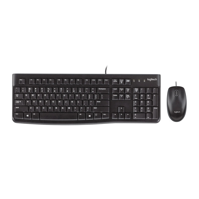 Logitech MK120 Wired Keyboard & Mouse Combo - 920-002586
