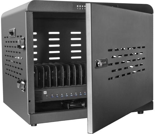 Shintaro 16-Port USB-C PD3.0 1000W GaN Charging Cabinet for Smartphone, Tablet, & Notebook Devices & Smart Power Management via InnovateCharger App SH-MDUC-C16S