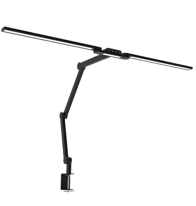Brateck LDL20-5 LED Lamp Black, Wattage: 24W, Number of Lights: 154, 871x950x37mm LDL20-5