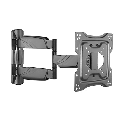 Brateck Elegant Full-Motion TV Wall Mount For 23'-42' up to 35KG, VESA Compatible: 75x75, 100x100, 200x100, 200x200, Fine Texture Black LPA50-223