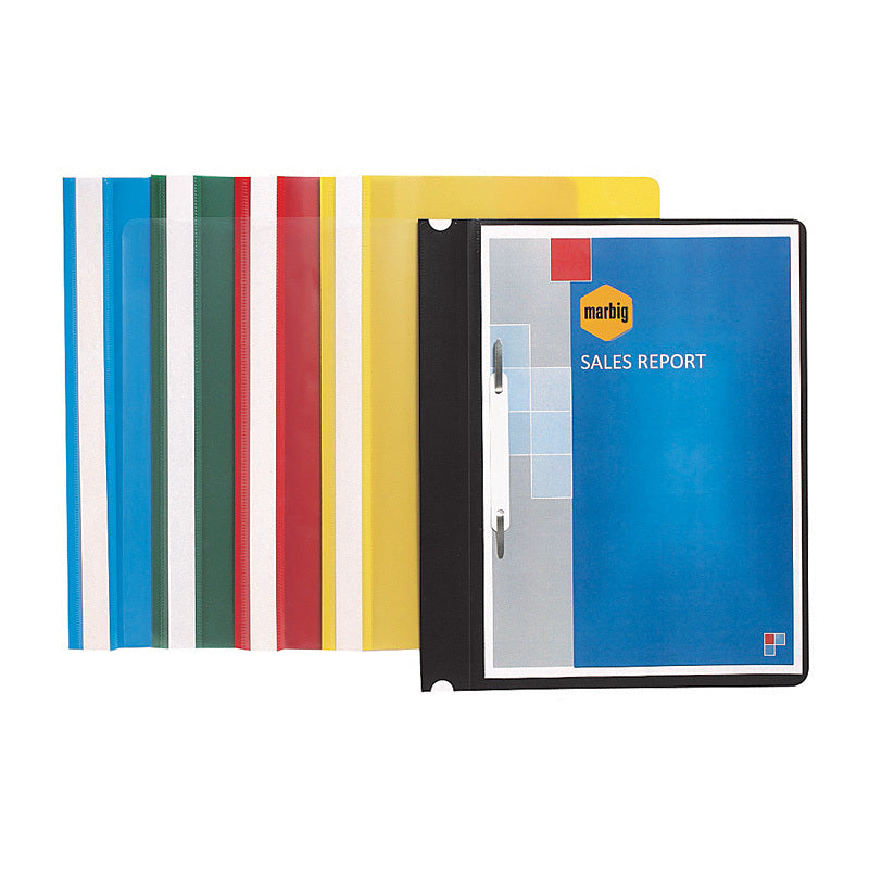 Marbig Flat Files A4 Economy Yellow - 1001005