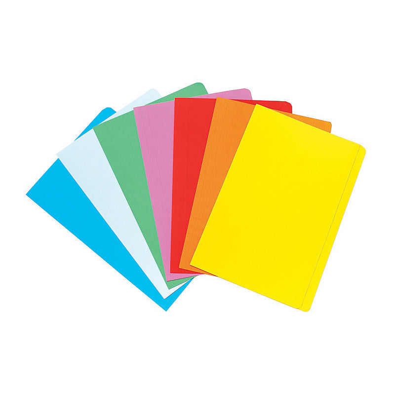 Marbig Manilla Folders Foolscap Assorted Pk20 - 1108699