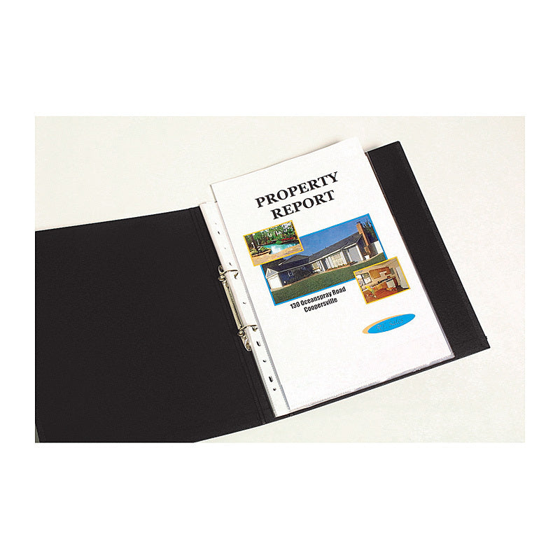 Marbig Sheet Protectors Lightweight A5 100Box of - 25106