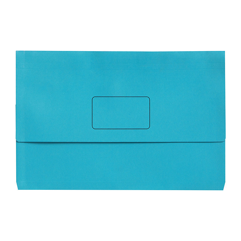 Marbig Slimpick Foolscap Document Wallet Brt Marin Pk10 - 4004317