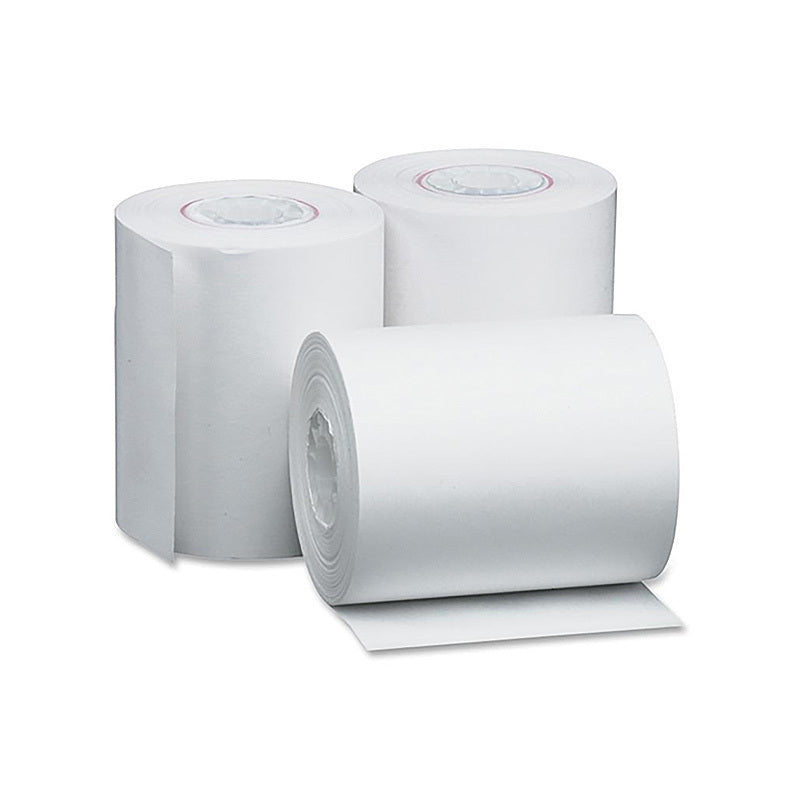 Marbig Cash Reg/Eftpos Roll LntFree 76X76X11.5 Pk4 - 49004