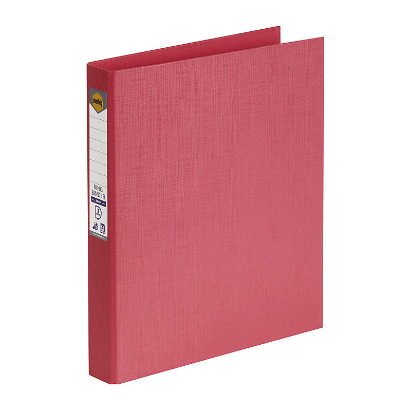 Marbig Ring Binder A4 25mm 2D Pe Coral - 5022129