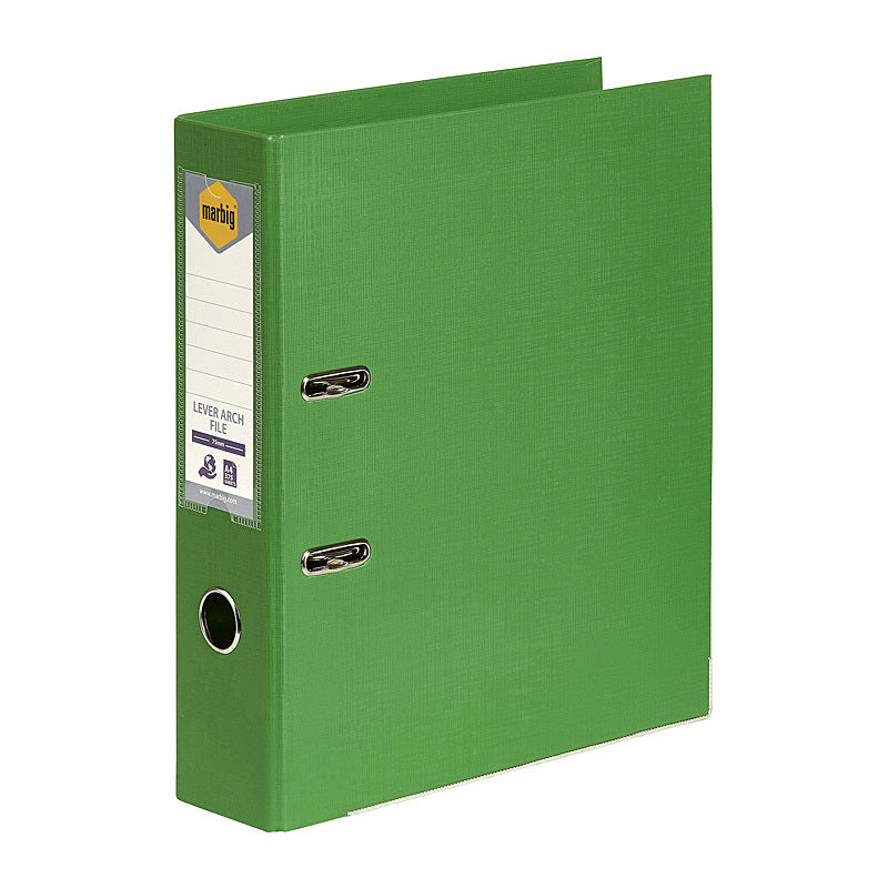 Marbig Lever Arch File A4 Pe Green - 6601004