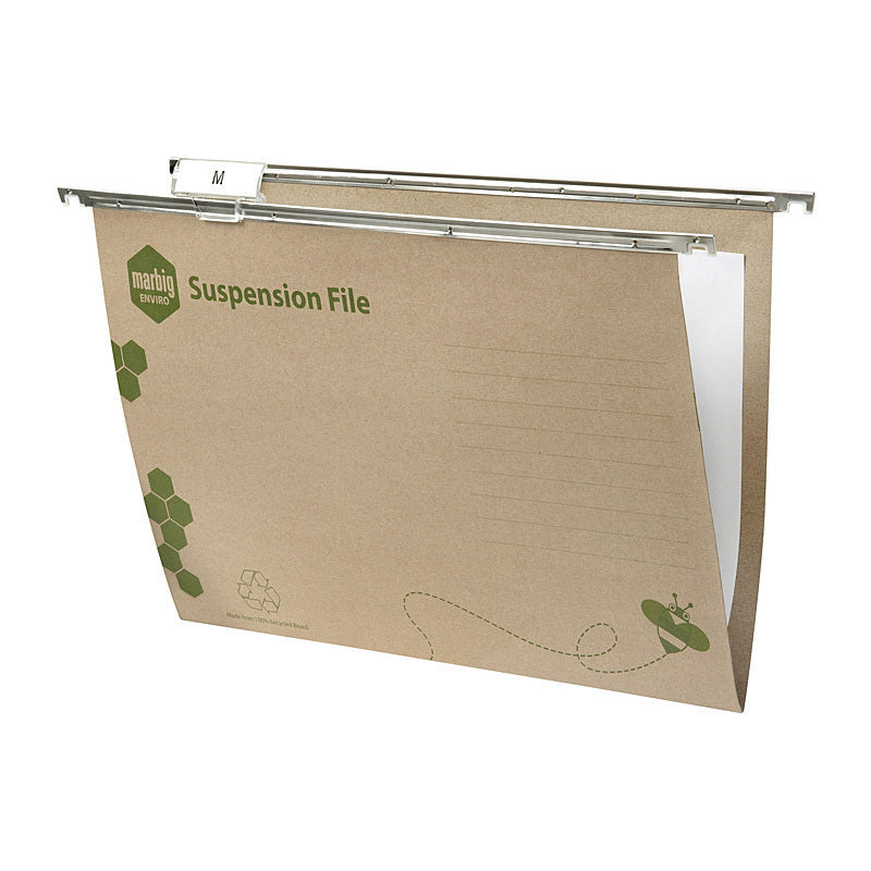 Marbig Enviro Suspension Files Complete Kraft Pk10 - 81000