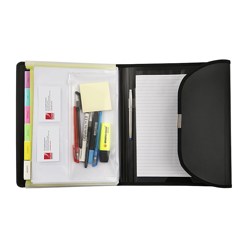 Marbig Professional Compendium 6 Pocket PP Black - 90069