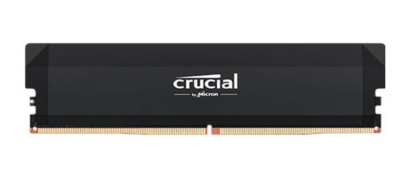 Crucial Pro 16GB (1x16GB) DDR5 UDIMM 6400MHz CL32 Black Heat Spreader Support Intel XMP AMD Ryzen Desktop PC Gaming Memory Tray CP16G64C32U5BT