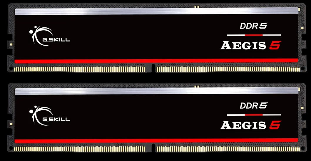 G.SKILL F5-6000J3636F32GX1-IS 32GB (1 x 32GB)/ DDR5-6000 MT/s/ Timings 36-36-36-96/ Voltage 1.35 V/ Intel XMP / AMD EXPO Aegis 5 F5-6000J3636F32GX1-IS