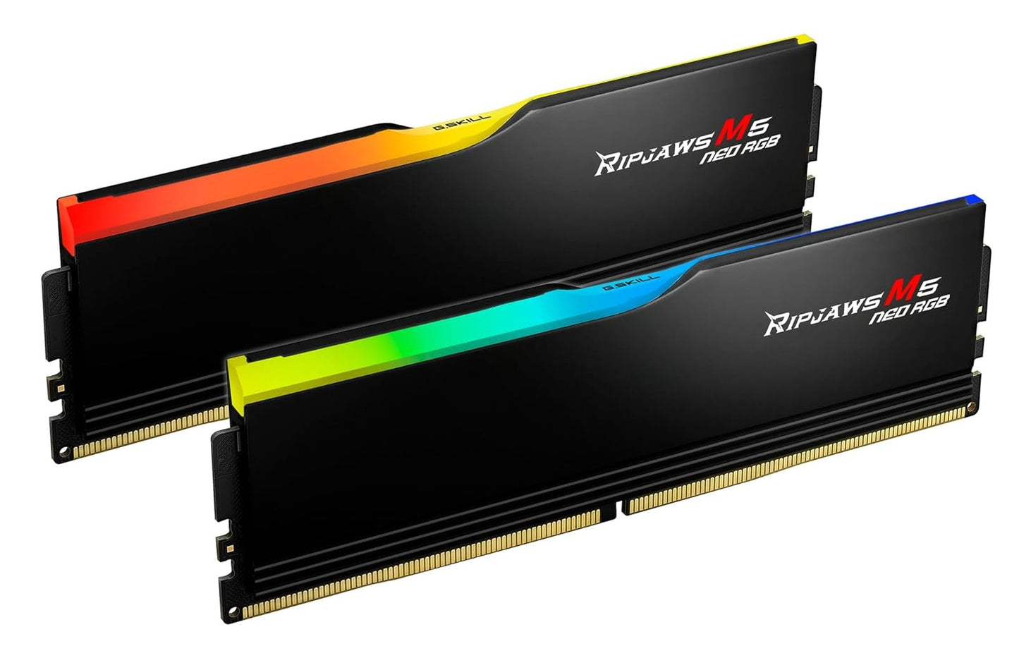 G.SKILL F5-6000J3648D16GX2-RM5NRK 32GB (2 x 16GB)/ DDR5 6000 MT/s/ Timings 36-48-48-96/ Voltage 1.25V/ Ripjaws M5 /AMD EXPO/Neo RGB F5-6000J3648D16GX2-RM5NRK