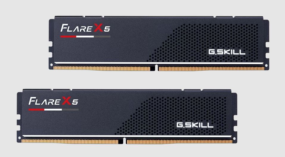G.SKILL F5-6000J2836G16GX2-FX5 32GB (2 x 16GB)/ DDR5 6000 MT/s/ Timings 28-36-36-96/ Voltage 1.40 V/ EXPO/ Flare X5 F5-6000J2836G16GX2-FX5