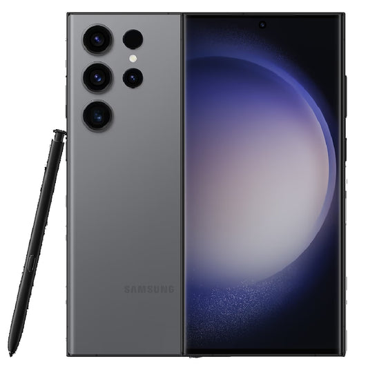 Samsung Galaxy S23 Ultra 5G 512GB - Graphite (SM-S918BZAFATS)*AU STOCK*, 6.8', Quad HD+, 120Hz, 12GB/512GB, 200MP/12MP, S Pen, Single SIM+eSIM, 5000mAh, 2YR SM-S918BZAFATS
